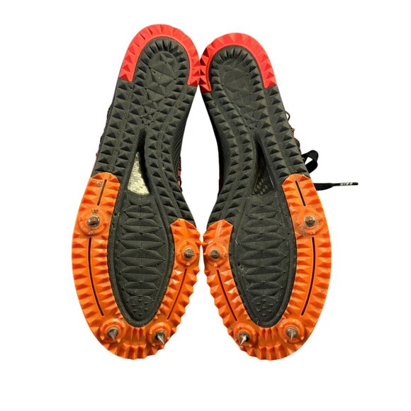 Nike Flywire Mens Track & Field Shoes Orange and Black Size 7 - Picture 6 of 9